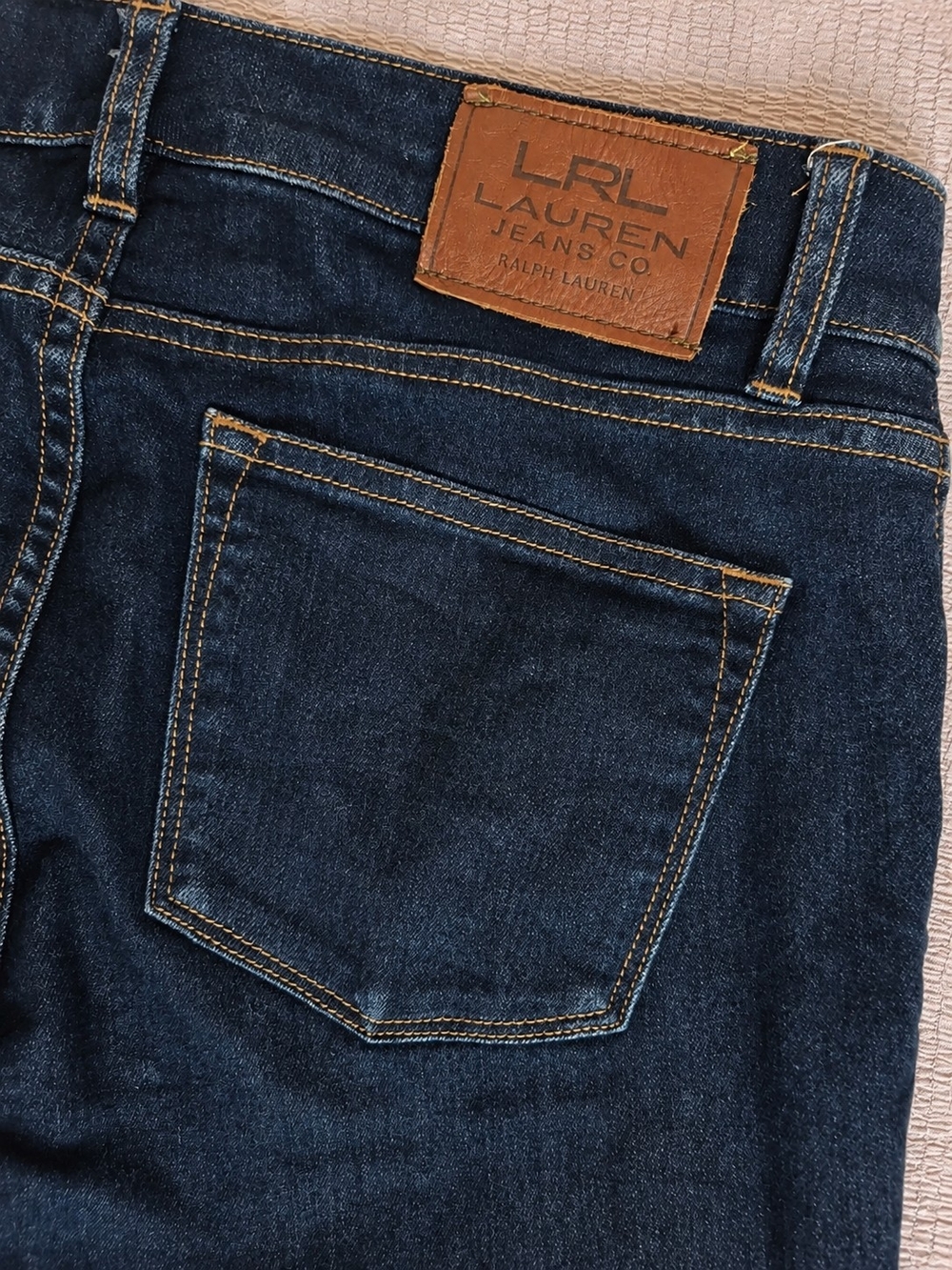 Ralph Lauren Dark Blue Straight-Leg Women's Jeans Size 2 - Picture 5 of 9